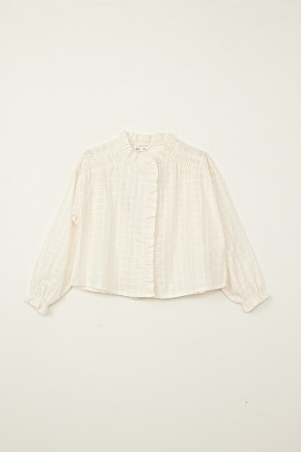 Blusa algodón Crudo