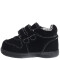 Bota de Niño Croco Kids Zapato TEO con doble velcro Negro