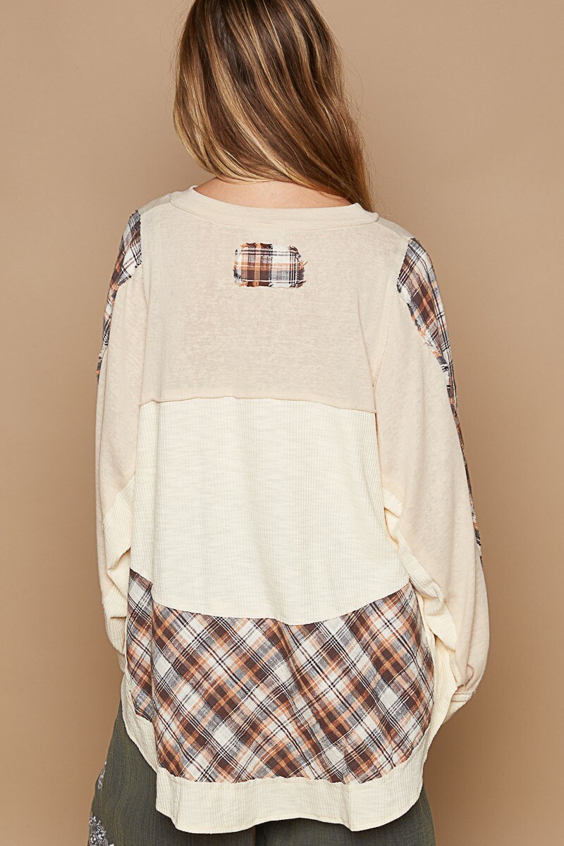 BLUSA COMBINADA Natural
