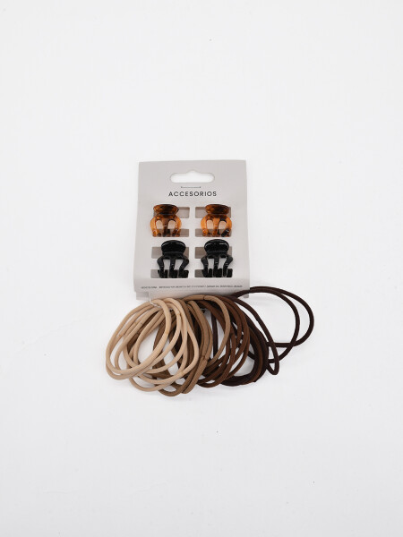 ACCESORIOS DE CABELLO SET YOLA VARIANTE 1.