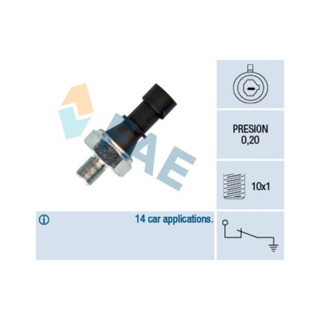 BULBO INTERRUPTOR CHEVROLET ACEITE SAIL CORSA 2 MERIVA ASTRA 1.7D - BULBO INTERRUPTOR CHEVROLET ACEITE SAIL CORSA 2 MERIVA ASTRA 1.7D -