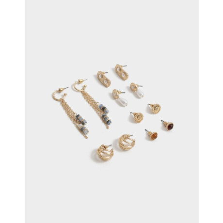 Aros Sets Resina Dorado