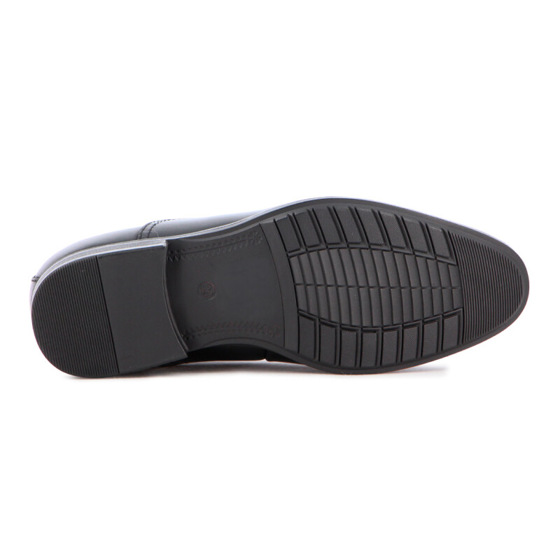 Zapato De Vestir Starsax Hombre Acordonado Negro Negro
