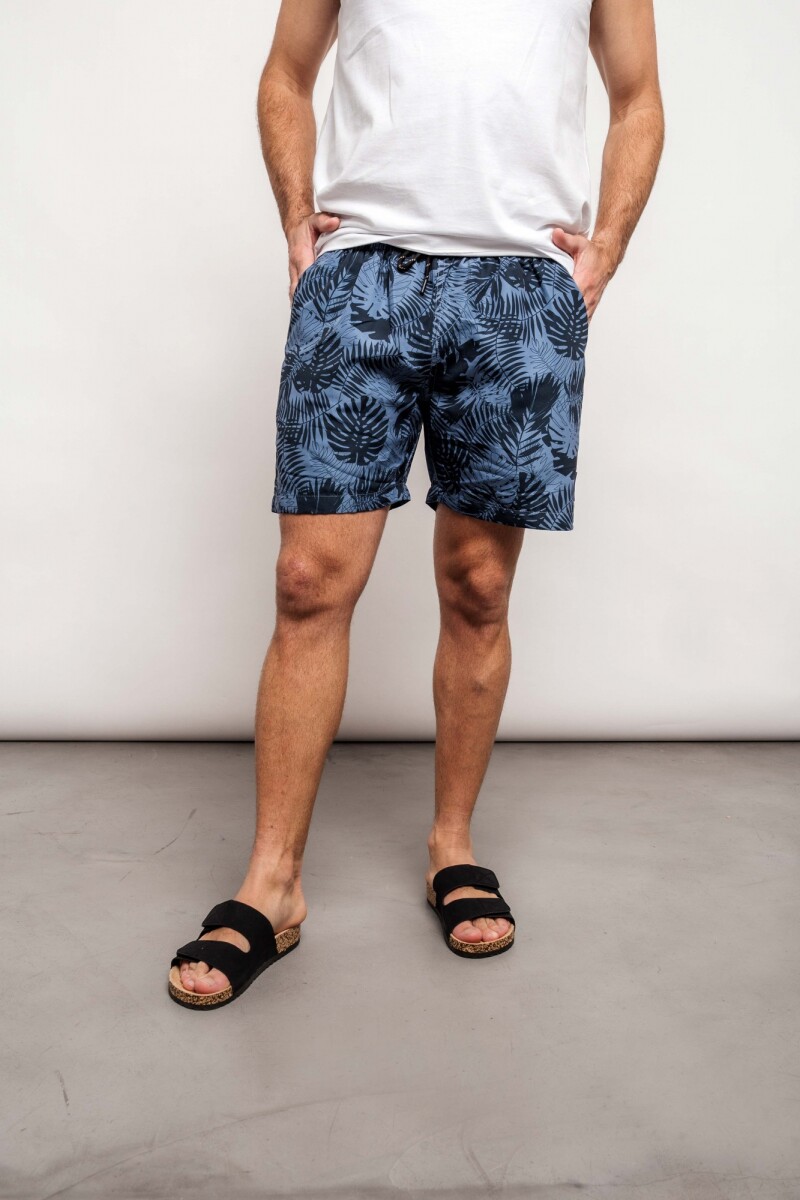 Short de baño Pascual Celeste