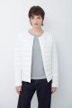 CAMPERA PLUMAS BLANCO