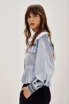 Camisa Nash Frills Celeste