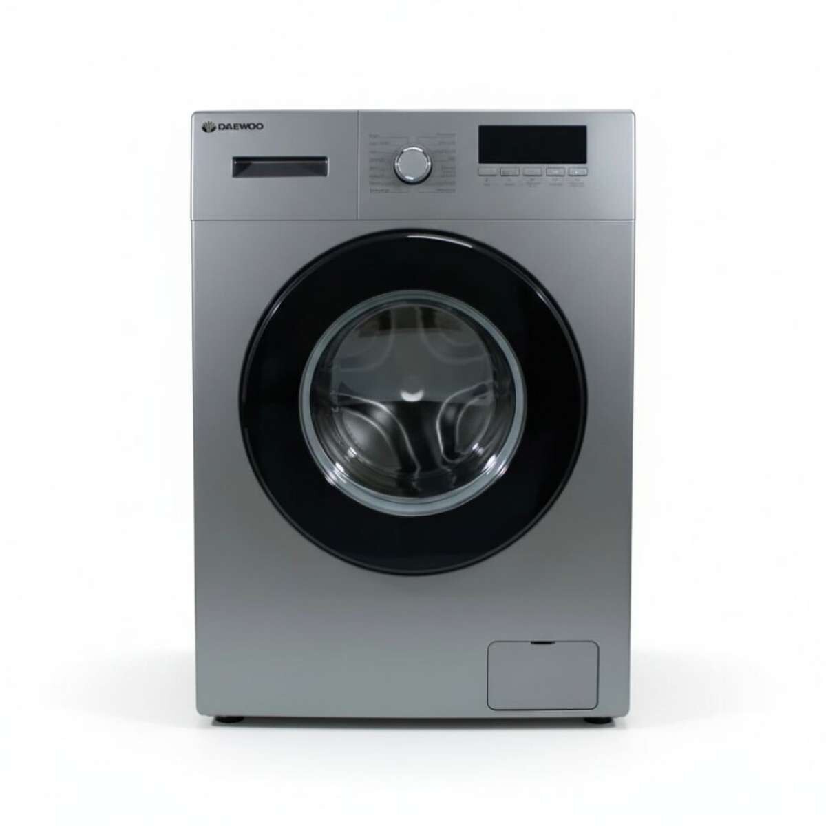 Lavarropas carga frontal Daewoo Inverter Capacidad de 10kg - Color silver 