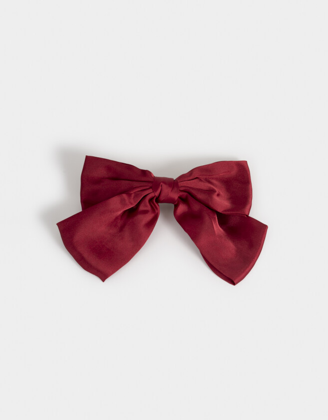 Hebillas Francesas Con moño Hebilla Con Moño - Rojo Burdeaux
