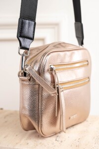 Cartera Metalizada Oro Viejo