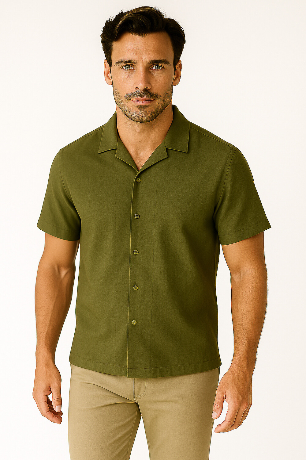 Camisa Jafina Verde Oliva