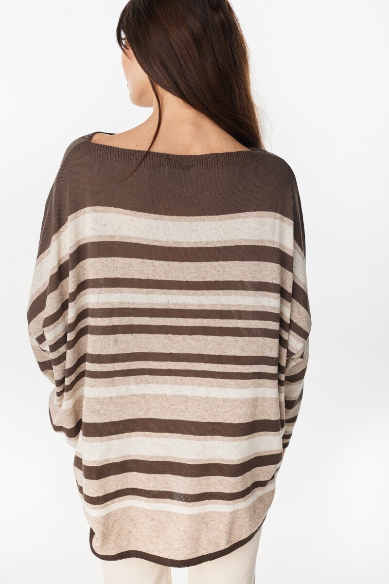 Sweater Flow Crudo/Vison