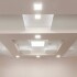 Plafon Led 18w Panel Cuadrado 21x21 Spot Luz Calida Variante Color Blanco