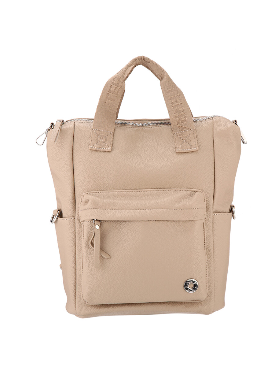 Mochila Sirio Simil - Beige 