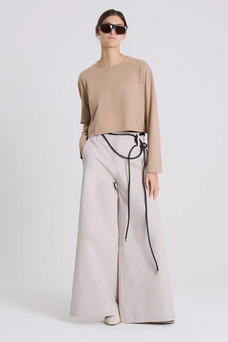 REMERA ML CILENE Camel