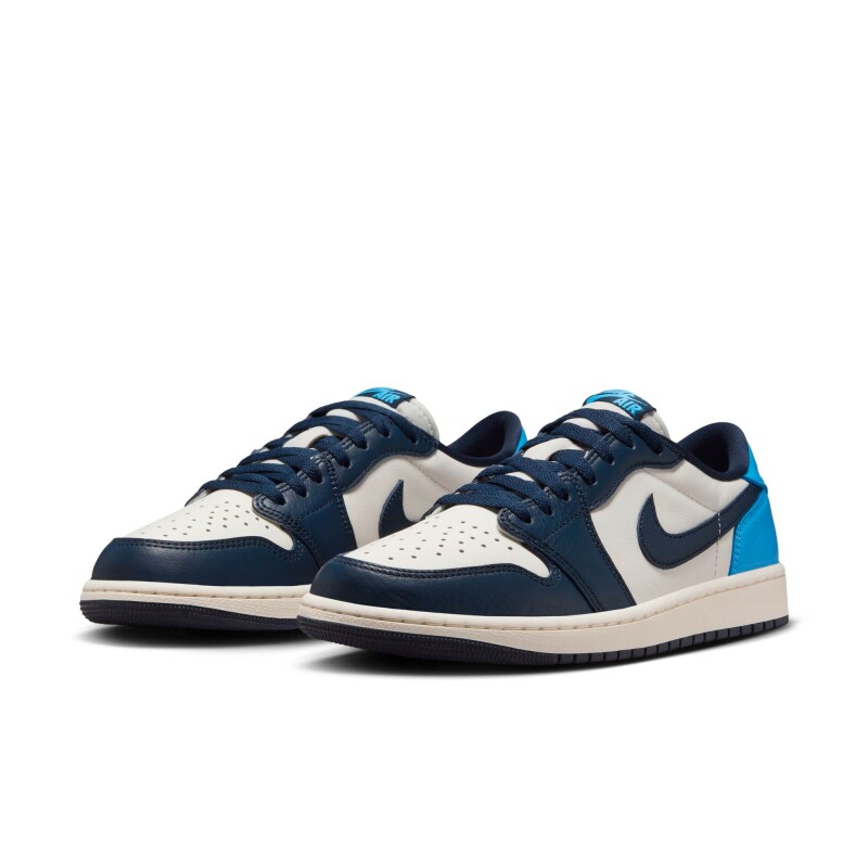 Championes Air Jordan 1 Retro Bajo de Hombre Azul