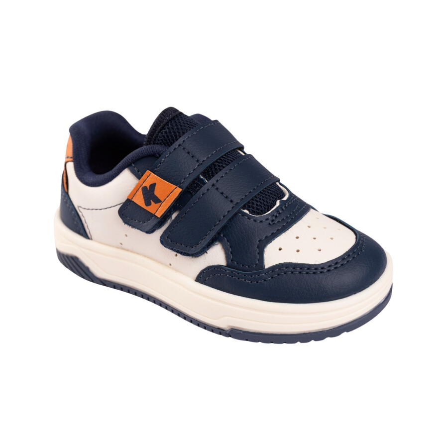 KIDY TENIS HAPPY WHITE/MAR