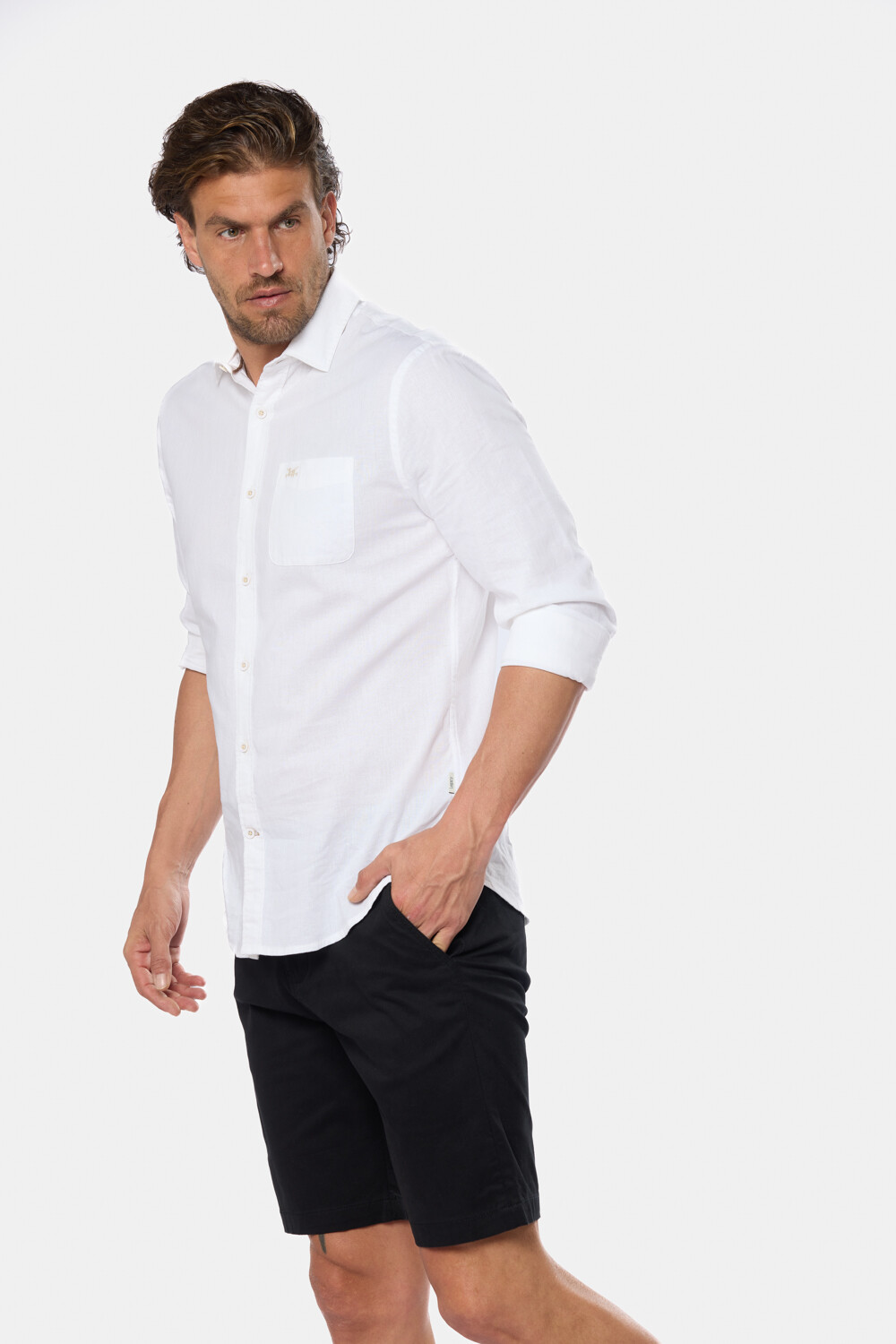 BERMUDA CLASICA Negro