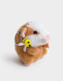 Llavero Peluche Llavero De Hamster - Combinacion Multicolor