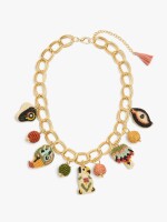 Collar Kruger Land multicolor