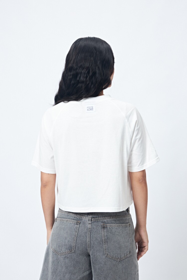 REMERA GEMS Blanco