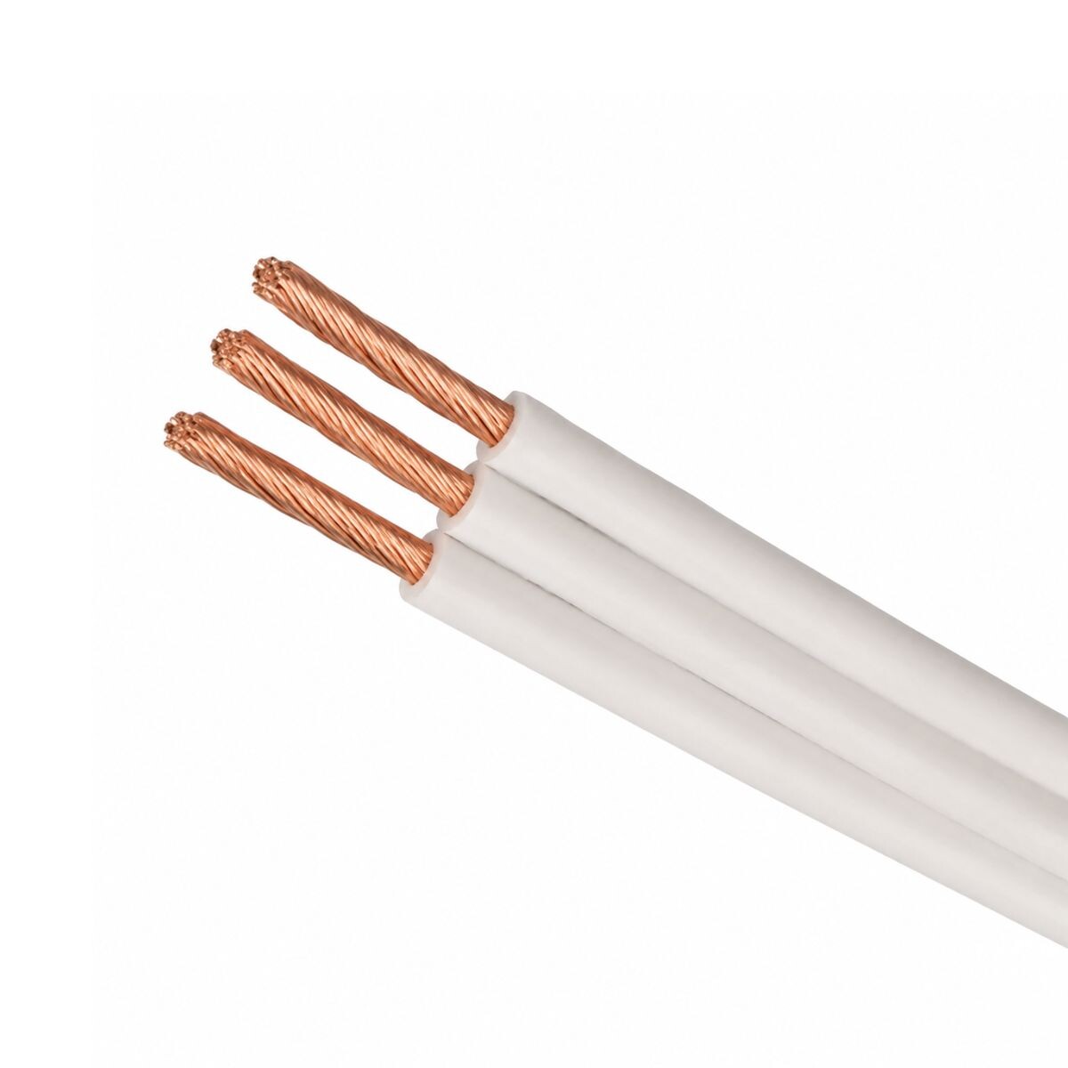 Cable Gemelo 3x1 Blanco (metro) 
