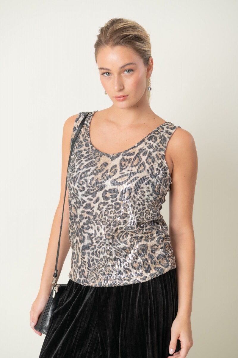 TOP AXINITA - Beige 