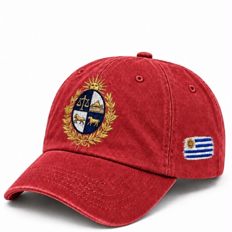 Gorra Visera rojo