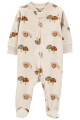 Pijama con pie caracol micropolar niño-bb carters Variante unica