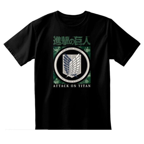 Remera Attack On Titan T-Shirt - Talle L - Scout Legion Remera Attack On Titan T-Shirt - Talle L - Scout Legion