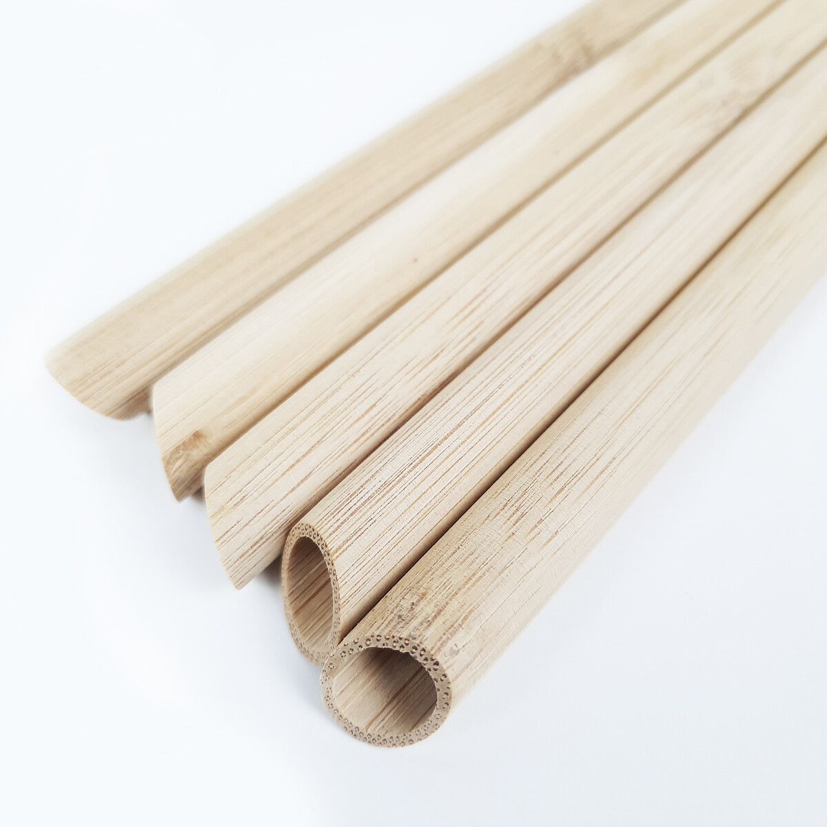Sorbitos De Bambú Gruesos De 1cm Set X5 