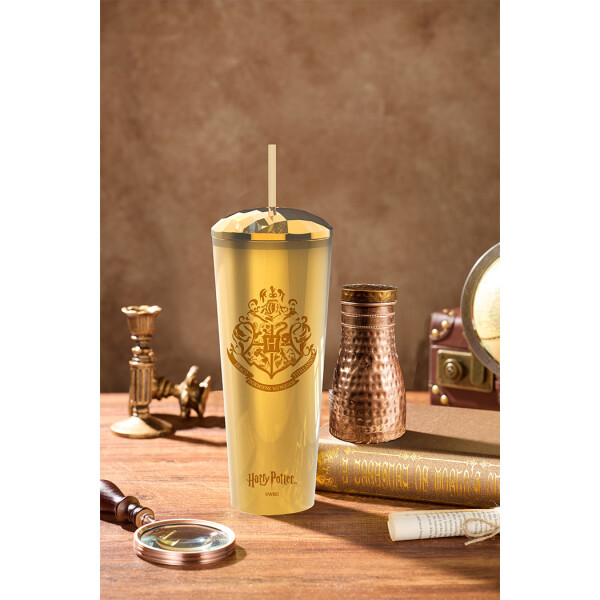 Vaso Hogwarts 800ml dorado