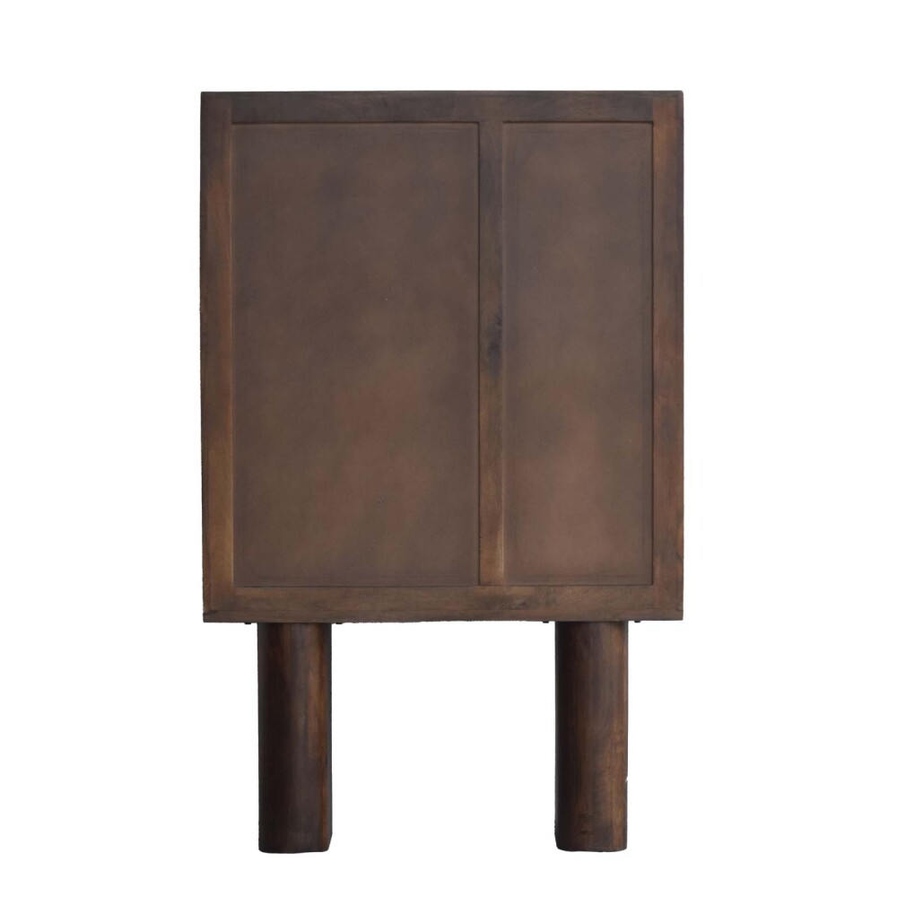 APARADOR ALTO MADERA-DE-MANGO MARRON PARKER