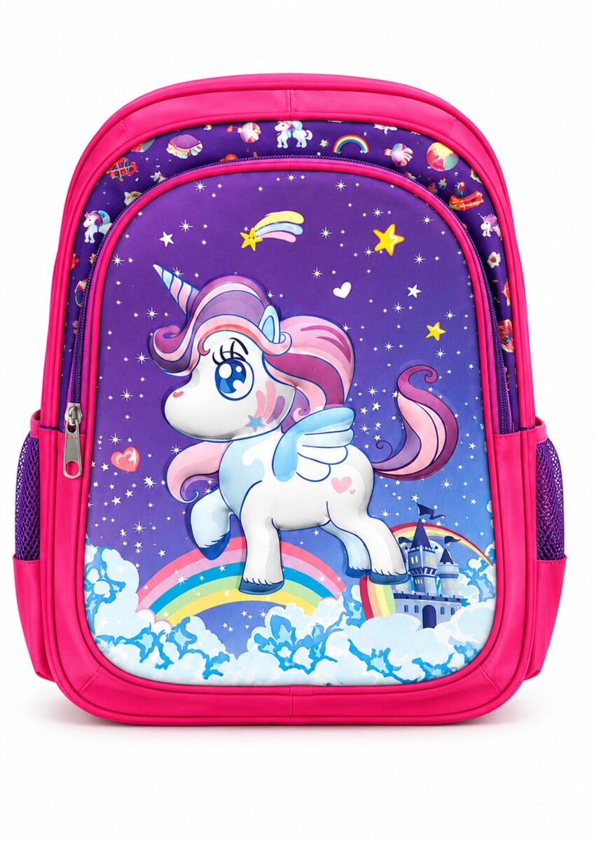 Mochila Infantil Recreo - Unicornio 