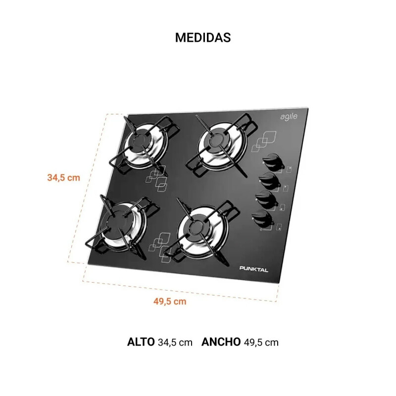 COMBO HORNO DECORATO + CAMPANA PETRA + ANAFE PUNKTAL 848 Combo Horno Decorato + Campana Petra + Anafe Punktal 848