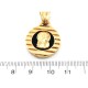 Medalla Religiosa Virgen Niña En Oro 18K Y Onix Medalla Religiosa Virgen Niña En Oro 18K Y Onix