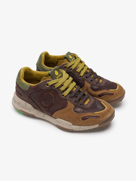 SHOES SATORISAN CHACRONA PULL UP POLO BROWN