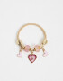 Pulseras Infantiles Con corazón Pulsera Infantil Multidijes Corazón - Dorado