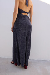 Falda Intuición Azul Lurex