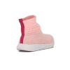 Molekinha Calzado Deportivo Mid Casual Tejida Suela De Goma Rosado-plata
