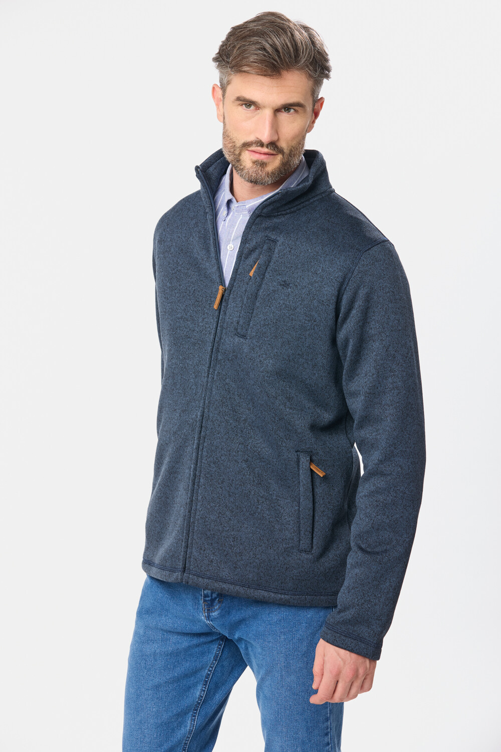 CAMPERA FELPA ESPECIAL Azul