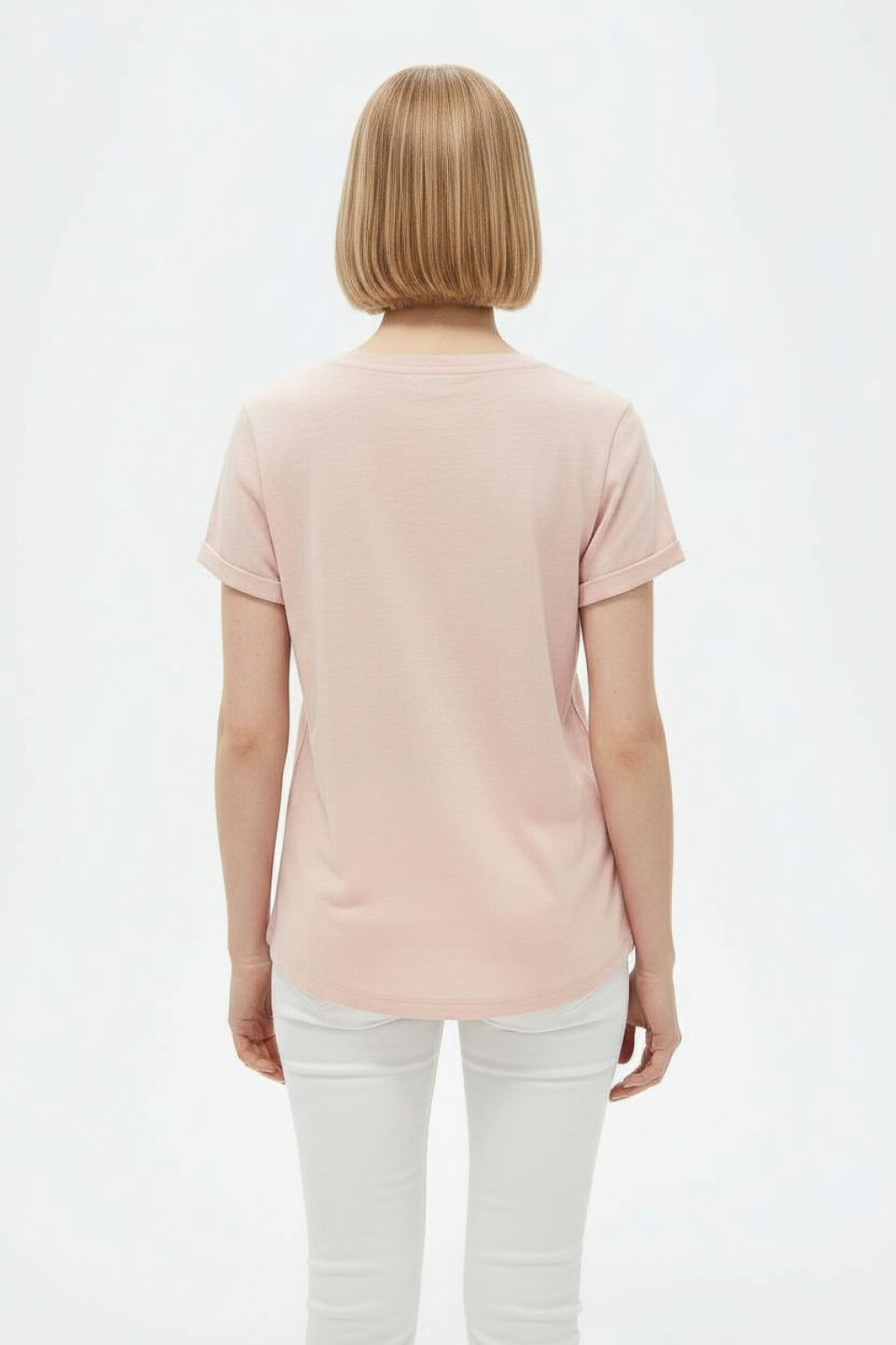 Remera Cordata Rosa Viejo