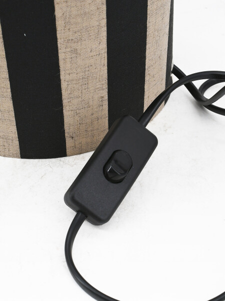 LAMPARA GENOVA NEGRO