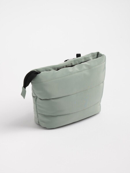 Necessaire capitoneado Verde Seco
