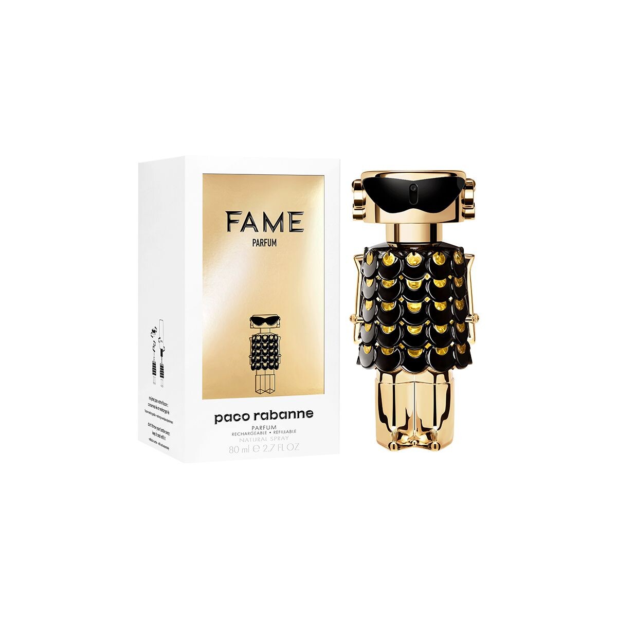 RABANNE FAME PARFUM REFILABLE CJ X 80 ML 