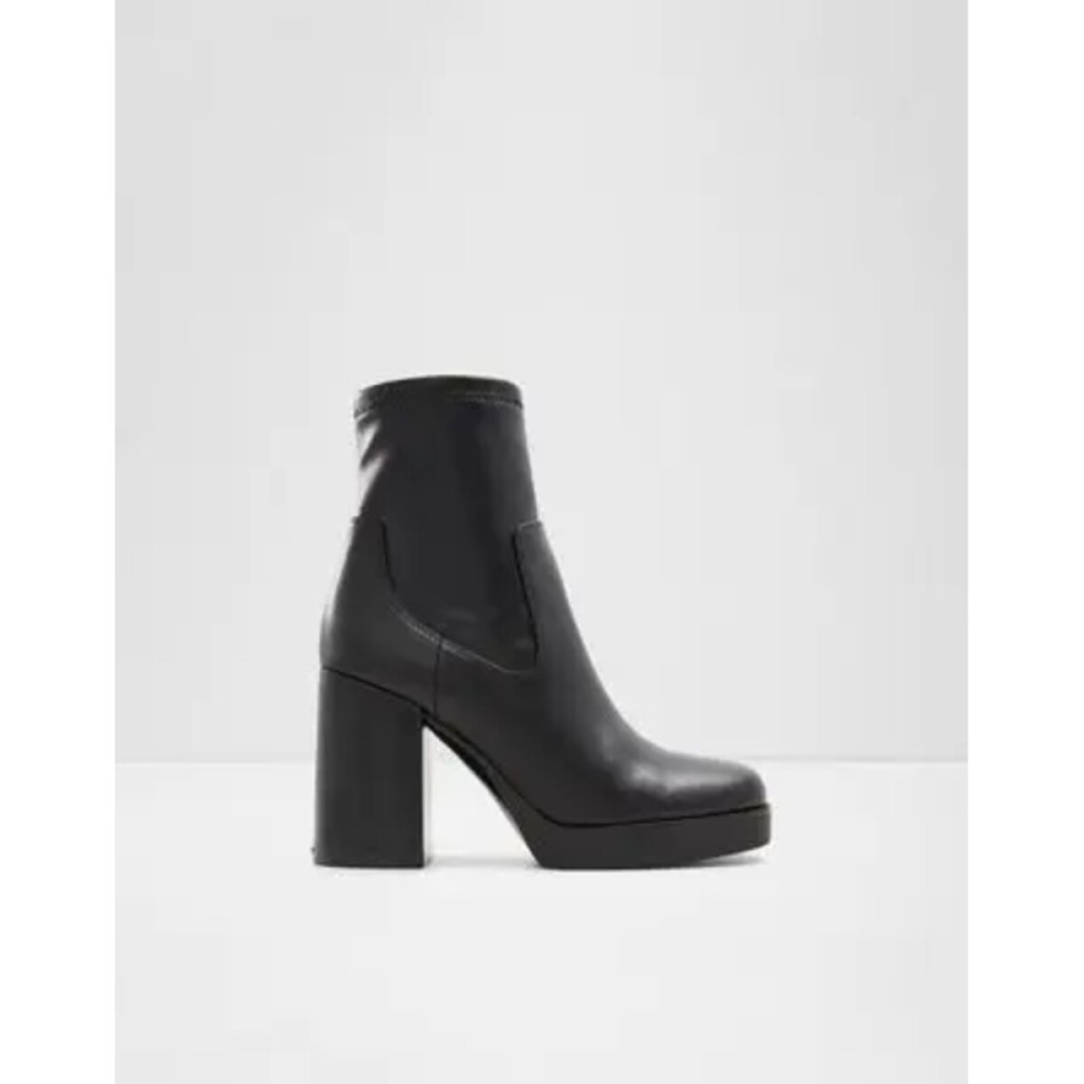 SERAPHICA DARK BROWN LEATHER - BLACK 