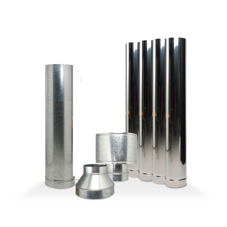 Calefactor Kit de Techo Tromen 6 Acero Inox