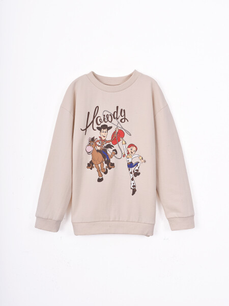 BUZO HOOWDY BEIGE CLARO