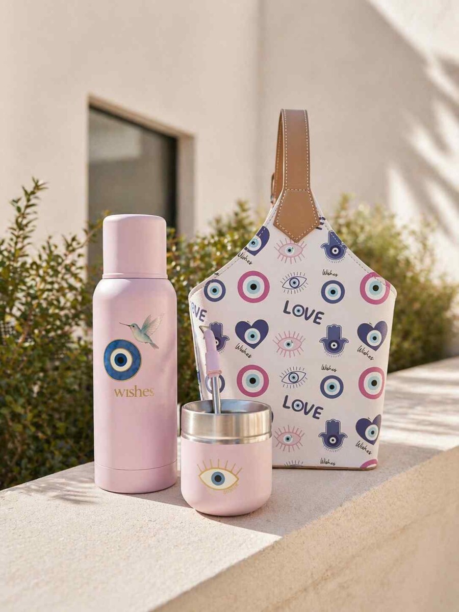 KIT MATERO VELVET - ROSA *EDICION LIMITADA WISHES* 