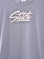 REMERA STITCH PALM GRIS