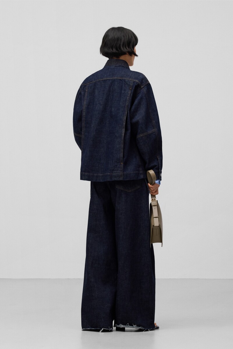 CHAQUETA KIMONO Azul